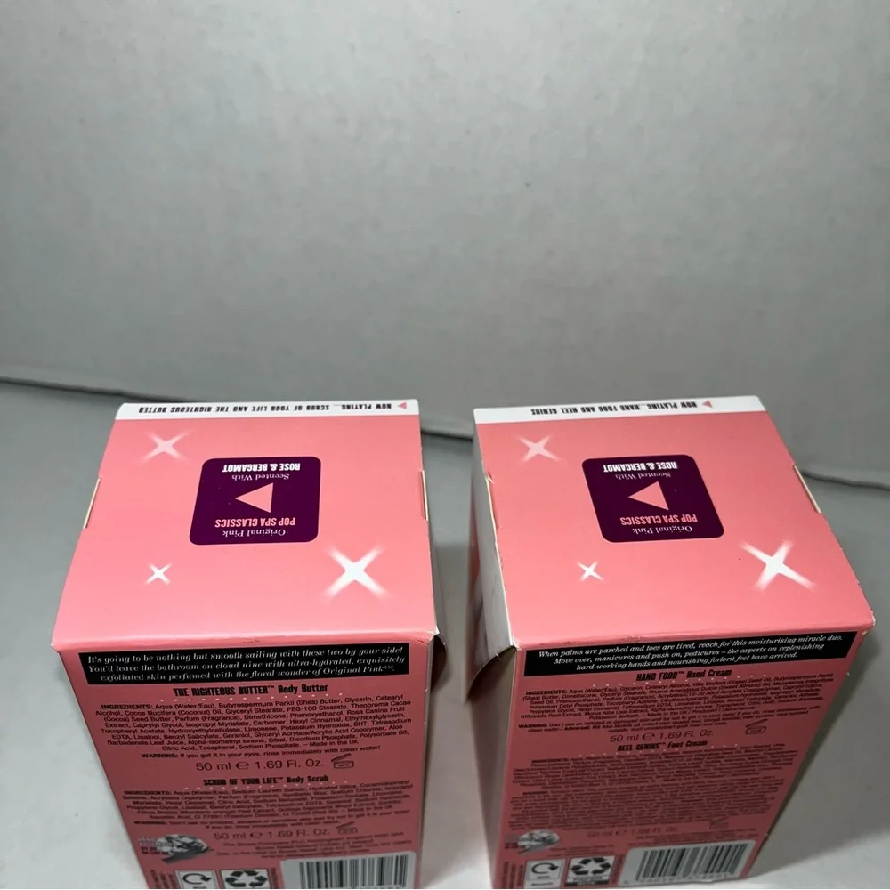 Soap & Glory Smooth Minis Mix and Feel Good‎ Hands & Feet New in Boxes